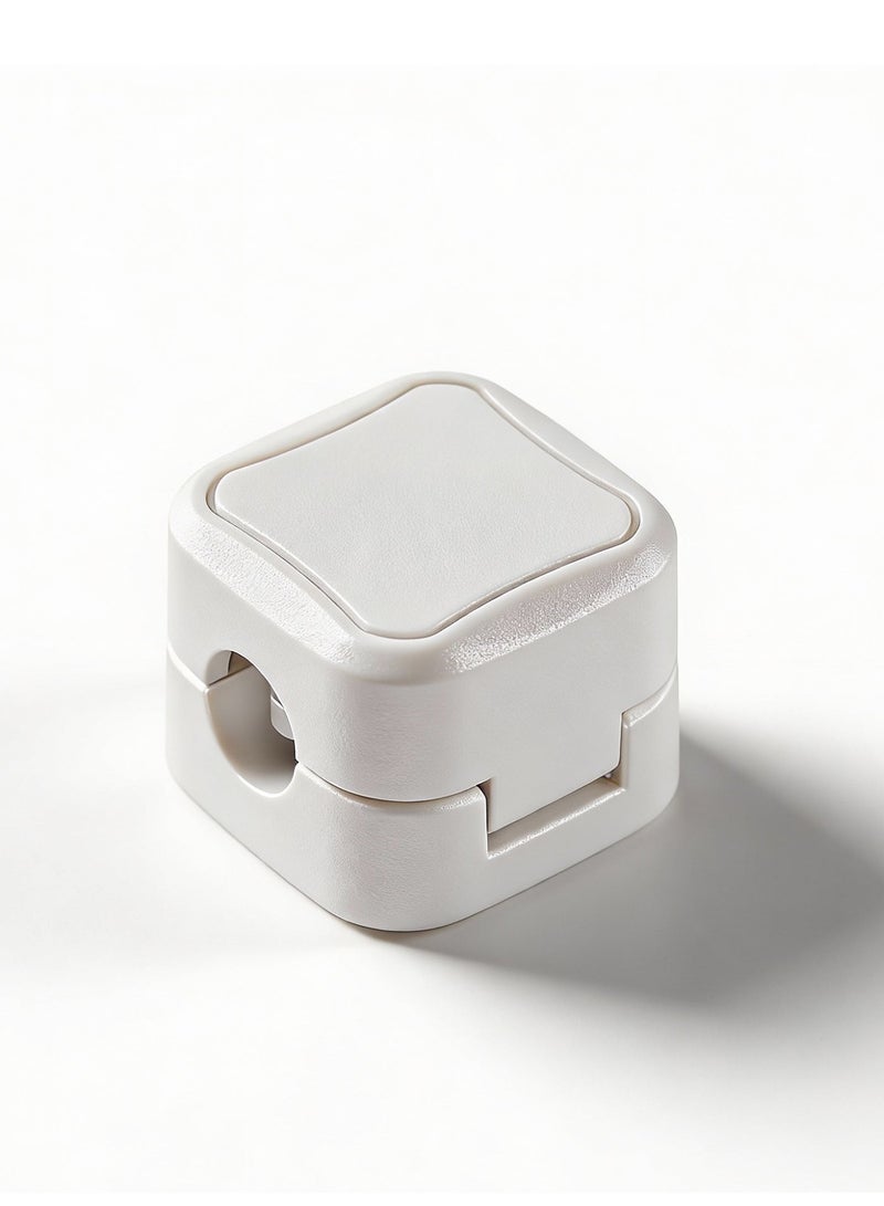 MS MIN Magnetic Cable Organizer 10-Pack, Cable Management Clips with Strong 3M Adhesive for Desk, Office & Home - Image 5